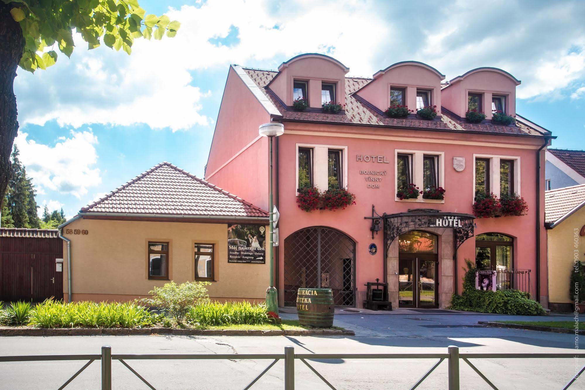 Hotel Bojnicky Vinny Dom Bojnice Zewnętrze zdjęcie